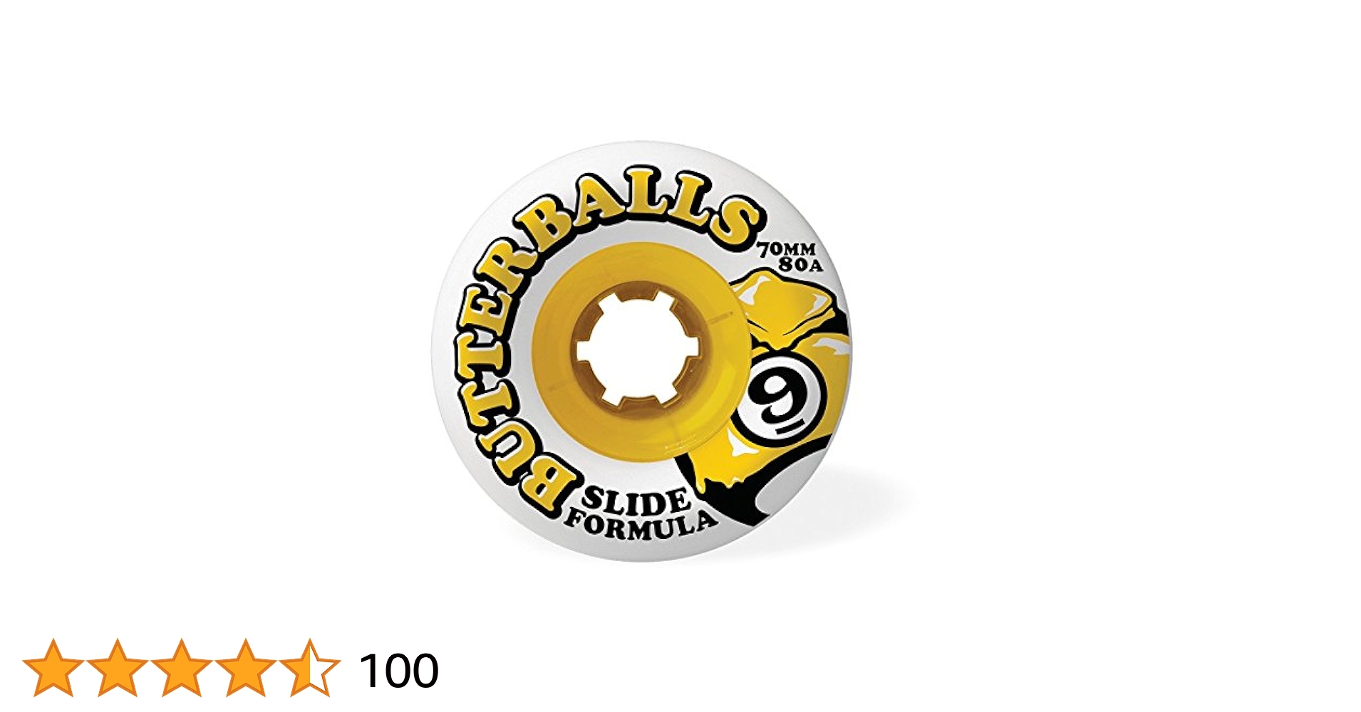 Amazon.com : Sector 9 Slide Butterballs Longboard Wheels